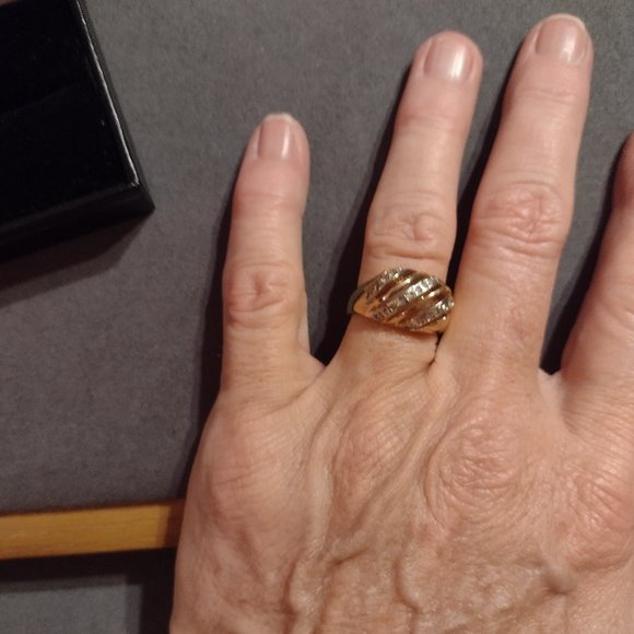 14K GF Ring Size 5.75 - Picture 4 of 9